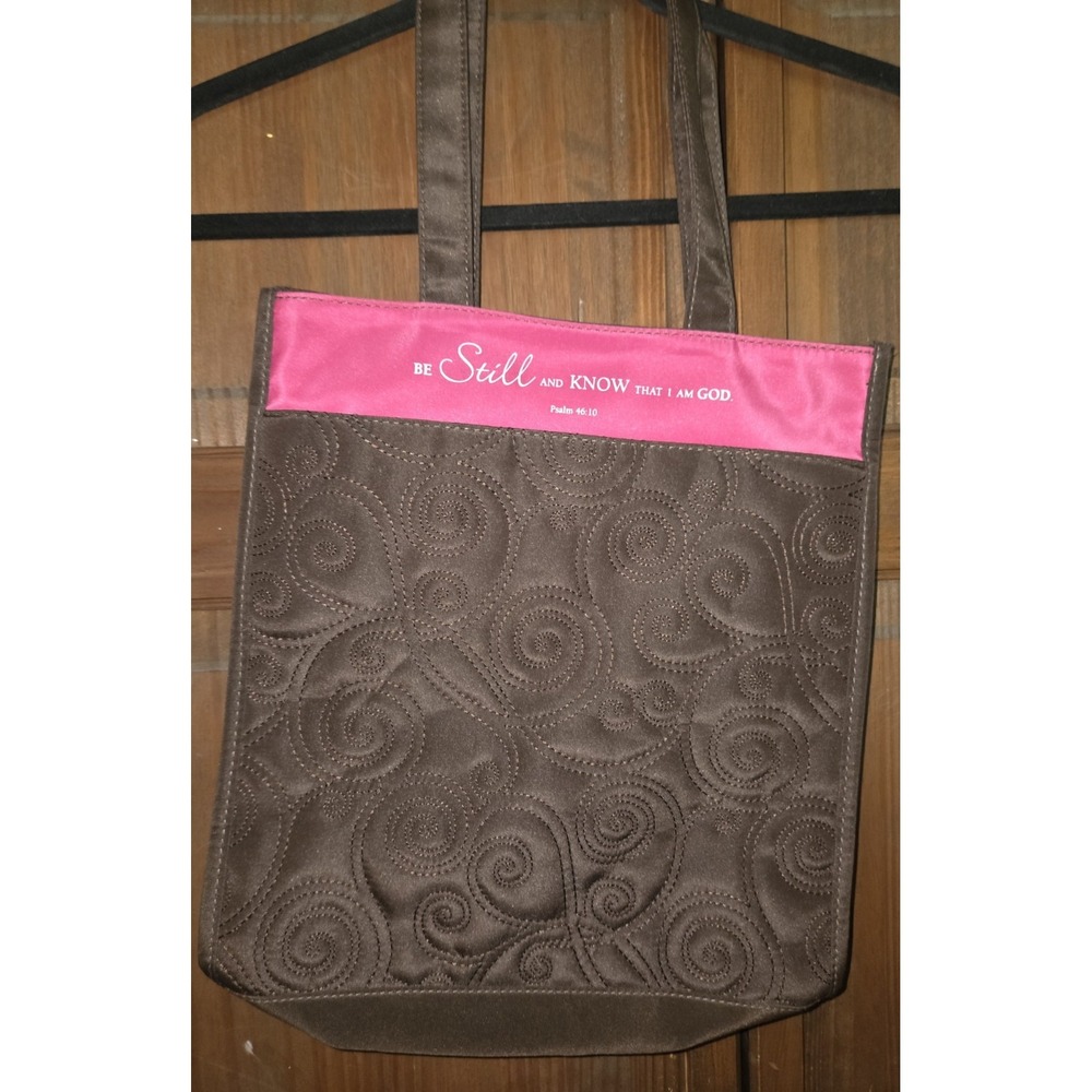Bible Tote Bag Christian Tote Bag Gifts for Christian Be Still & Know Psalm